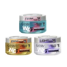 Gatsby Hair Gel Water Gloss 150g - 3 Variants 3 PCS