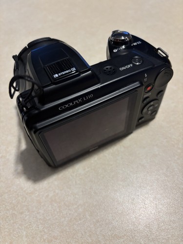 Nikon COOLPIX L110 16.0MP Digital Camera Black For Parts No Power - Picture 9 of 10