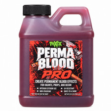Perma Blood PRO - Improved Permanent Fake Blood for Halloween Props 8 FL OZ