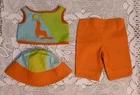 Mattel 1960’s Chatty Cathy Tagged Sunny Day Outfit