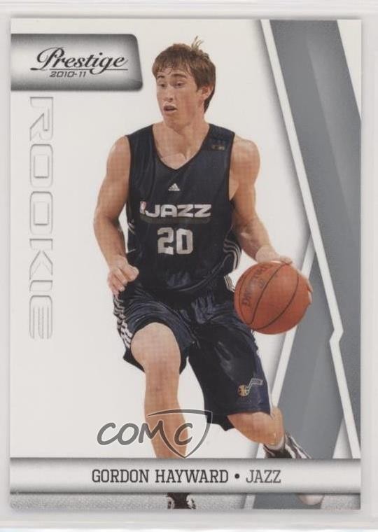 2010-11 Prestige Rookie Gordon Hayward #219 0d3