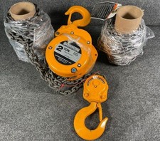 Harrington CF Hand Chain Hoist, Hook Mount, 2 Ton, 20' Lift (CF4-3764)