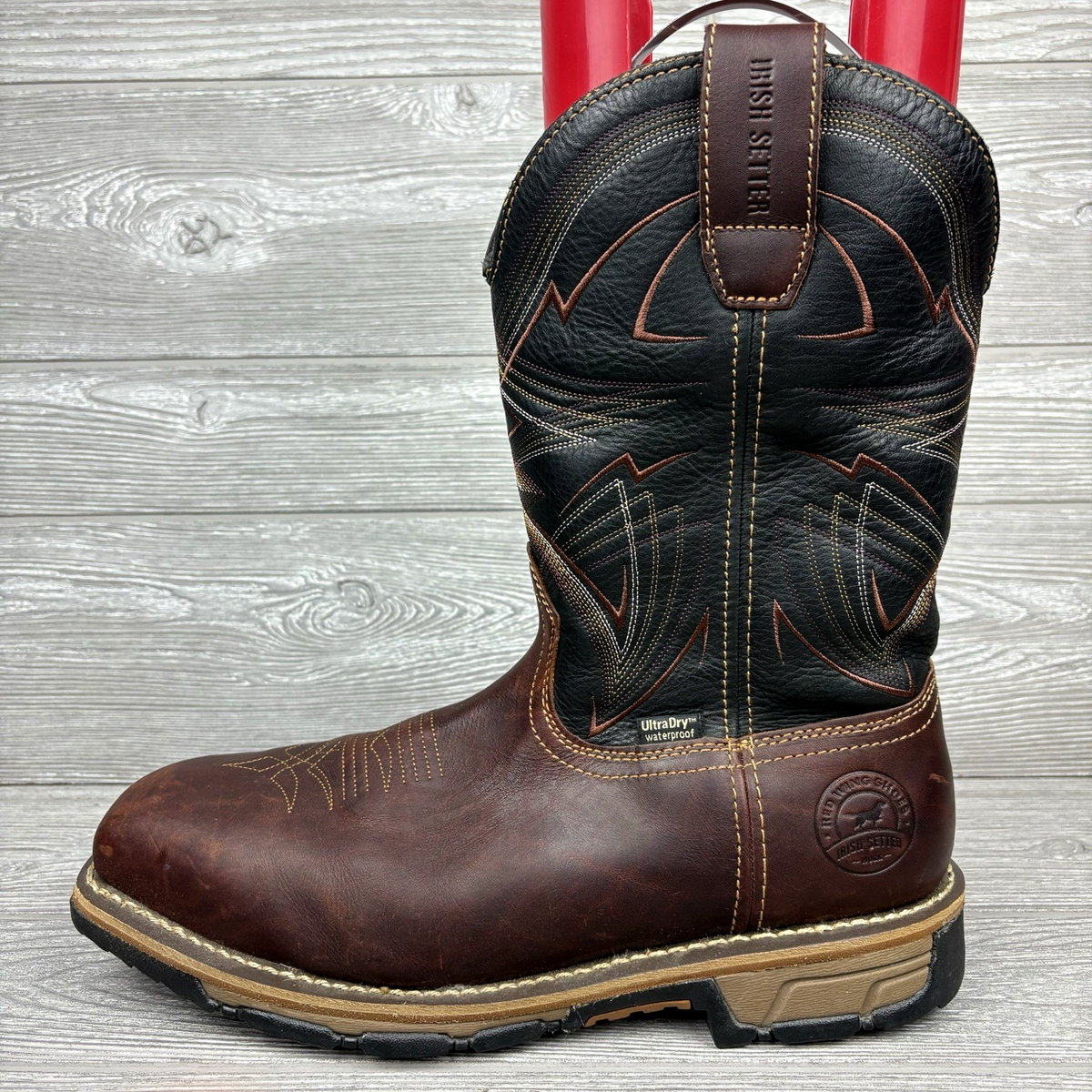 Red Wing Irish Setter Marshall Waterpoof Steel Toe Work 