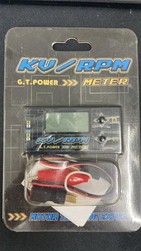 KV/RPM G.T.LEISTUNGSMESSER MOTORPRÜFUNG EXPERT RC CAR NITRO BENZIN - Bild 1 von 2