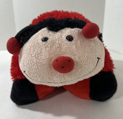Pillow Pets Ms Ladybug 2010 Convertible Plush Pillow Stuffed Animal 