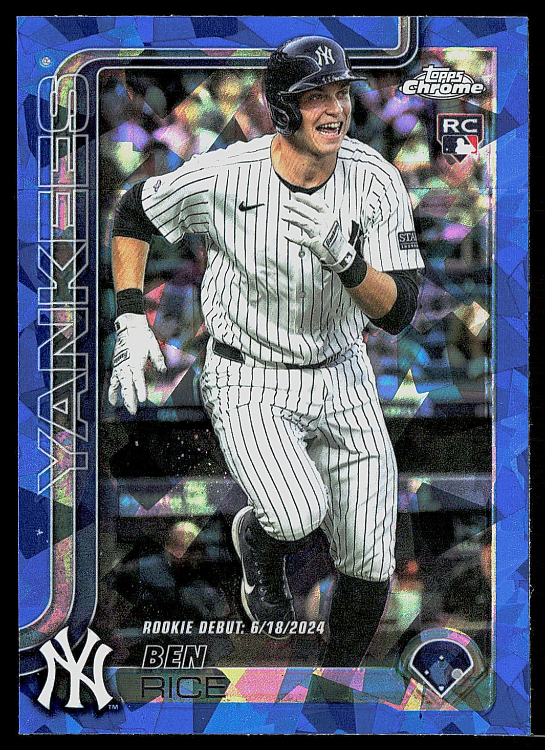 2025 Topps Chrome Sapphire Update - Ben Rice Rookie Card (RC) #USC138