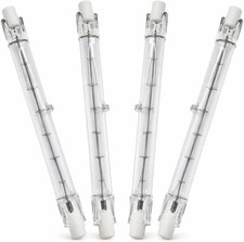 4 Pack R7s Halogen Bulb 118mm 230W | Double Ended Linear Light Bulbs | 230V Dim