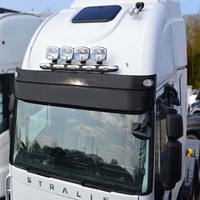 Edelstahl Oberer DachträGer Typ A + Rechteckige Spots + LED FüR MAN TGM TGL