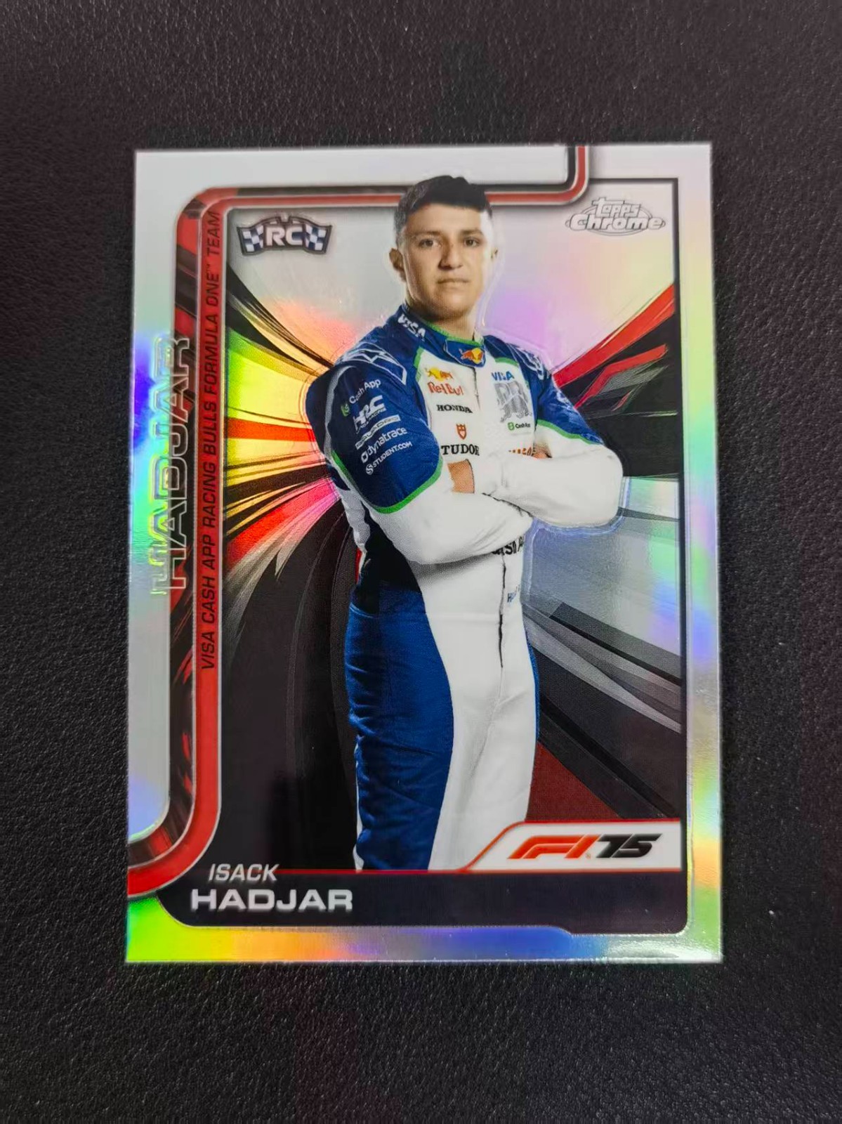 2025 Topps Chrome Formula 1 F1 Isack Hadjar RC Refractor  #12 CXY