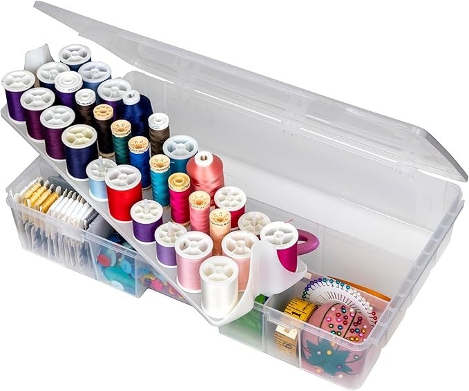 ArtBin 7003AB Sew-Lutions Sewing Supply Storage Case with Tray