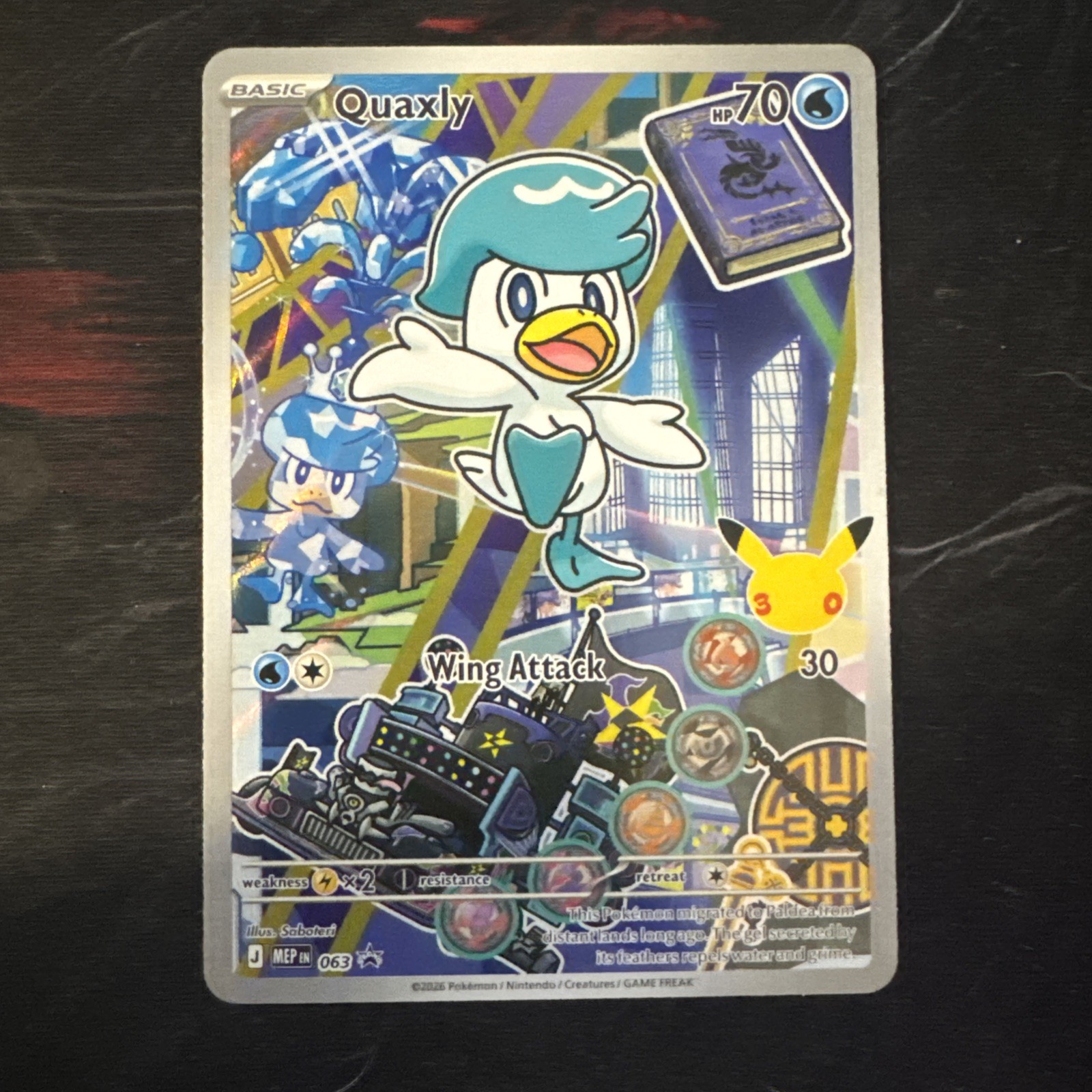 Quaxly 063 Promo First Partner Collection 2026 Pokemon Holo Near Mint