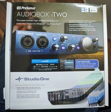 PreSonus AudioBox iTwo Interfaccia Audio USB - Registrazione a 2 Canali, 24 Bit/96kHz