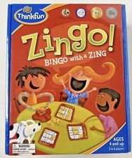 Zingo! “Bingo with a Zing” - Family-Friendly Game Thinkfun BRAND NEW & SEALED