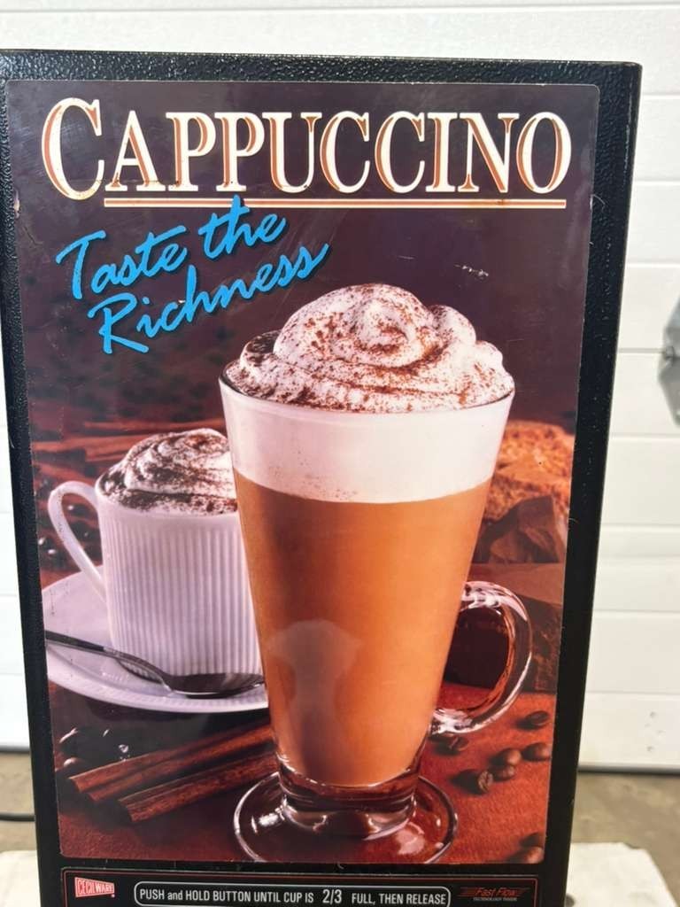 デュエルマスターズ cappuccino Grindmaster-Cecilware Beverage Dispenser Fast Flow Cappuccino