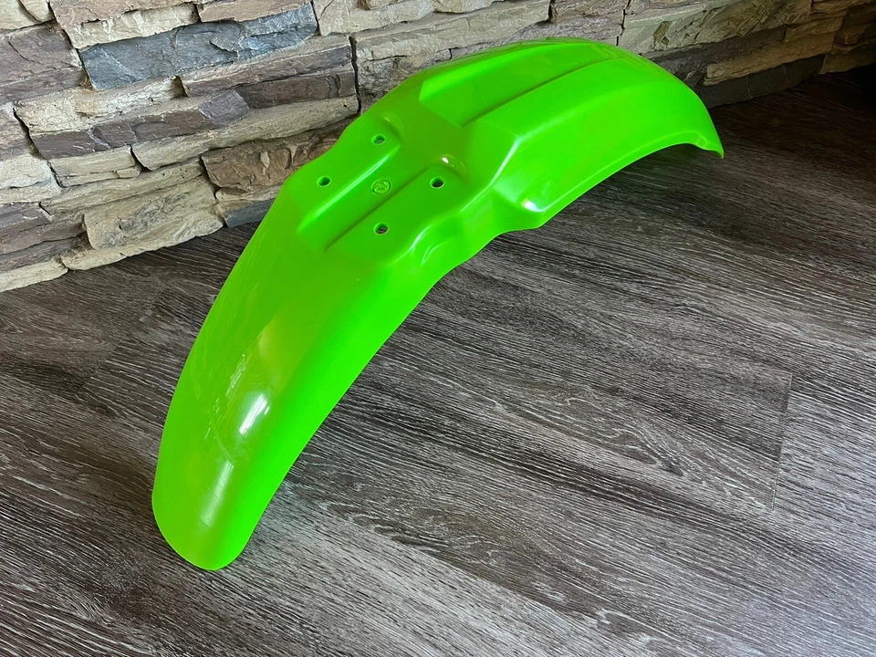 Guardabarros delantero Kawasaki KLX450R KX125 KX250 motocross de UFO KA03736-026 Foto 3 de 4