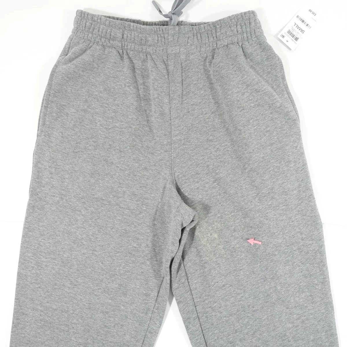 IDEOLOGY ID GRAY SMALL SWEAT PANTS JOGGER JOG FITNESS ATHLETIC
