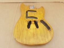 1966 FENDER MUSTANG / DUO SONIC II BODY USA - RARE ASH