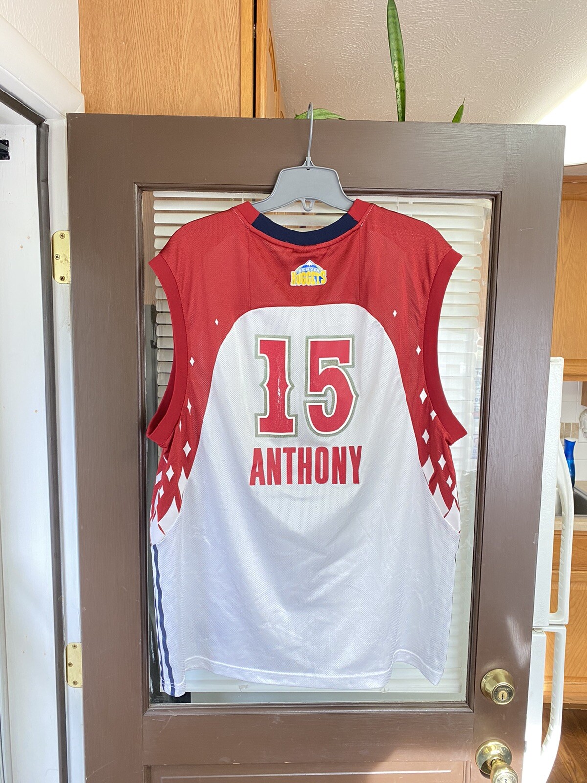 Vintage Carmelo Anthony 15 Denver Nuggets 2007 NBA All Star Basketball