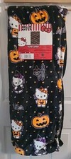 Sanrio 2024 Hello Kitty Halloween Costume Blanket Plush Cloud Throw Black 60x70