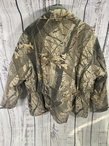 Walls 10X Mens VTG Realtree Hardwood Camo Thick Zip Jacket Sz 2XL Quilt Lined - Picture 5 of 12