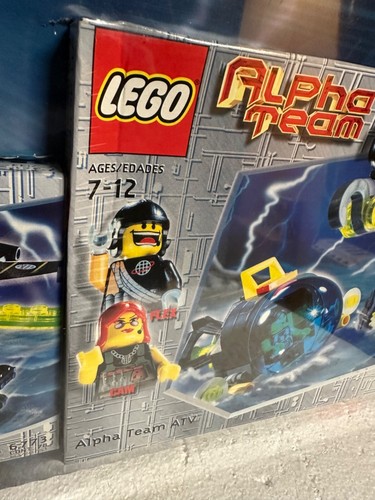 New 2002 Lego Alpha Team 65118 Secret Mission Collectors Pack SEALED - Picture 6 of 11