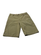 Under Armour Boys Brown Flat Front Chino Short Size Yxl
