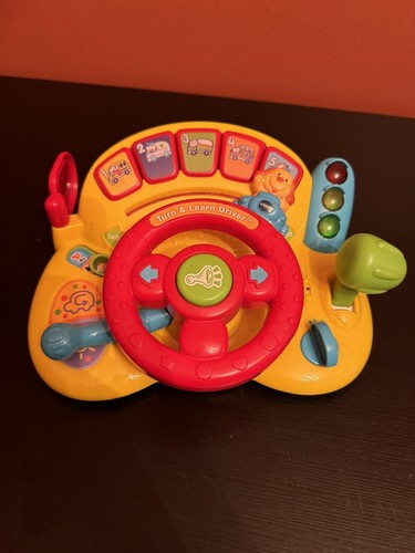 VTech Turn and Learn Driver (Frustration Free Packaging), Yellow