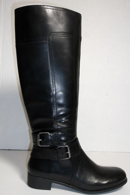 nine west tall leather boots