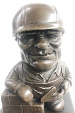 Architetto Bronzo Statue Metallo Scultura Maschio Arredo Casa Statuine