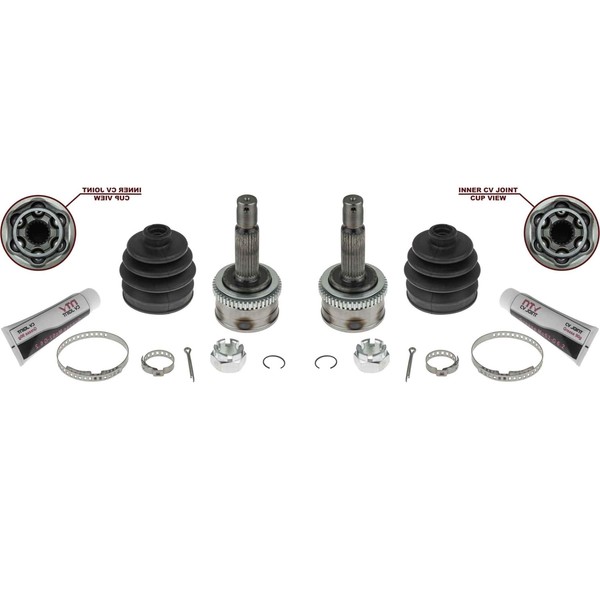 2X NTY Gelenksatz Antriebswelle Gelenk Vorne FüR Hyundai Getz TB 1.1-image