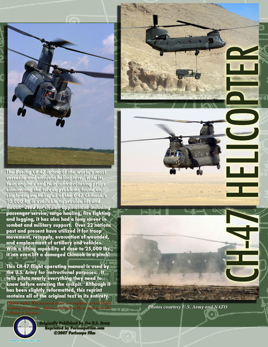 BOEING CH-47 Chinook HELICOPTER Pilot's Manual BOOK | eBay