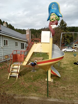 Vintage McDonalds Captain Crook Slide playground