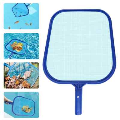 12'' Plastic Pool Leaf Skimmer Net, Clean Pool, Spa, Pond, Remove Leaves, Debris