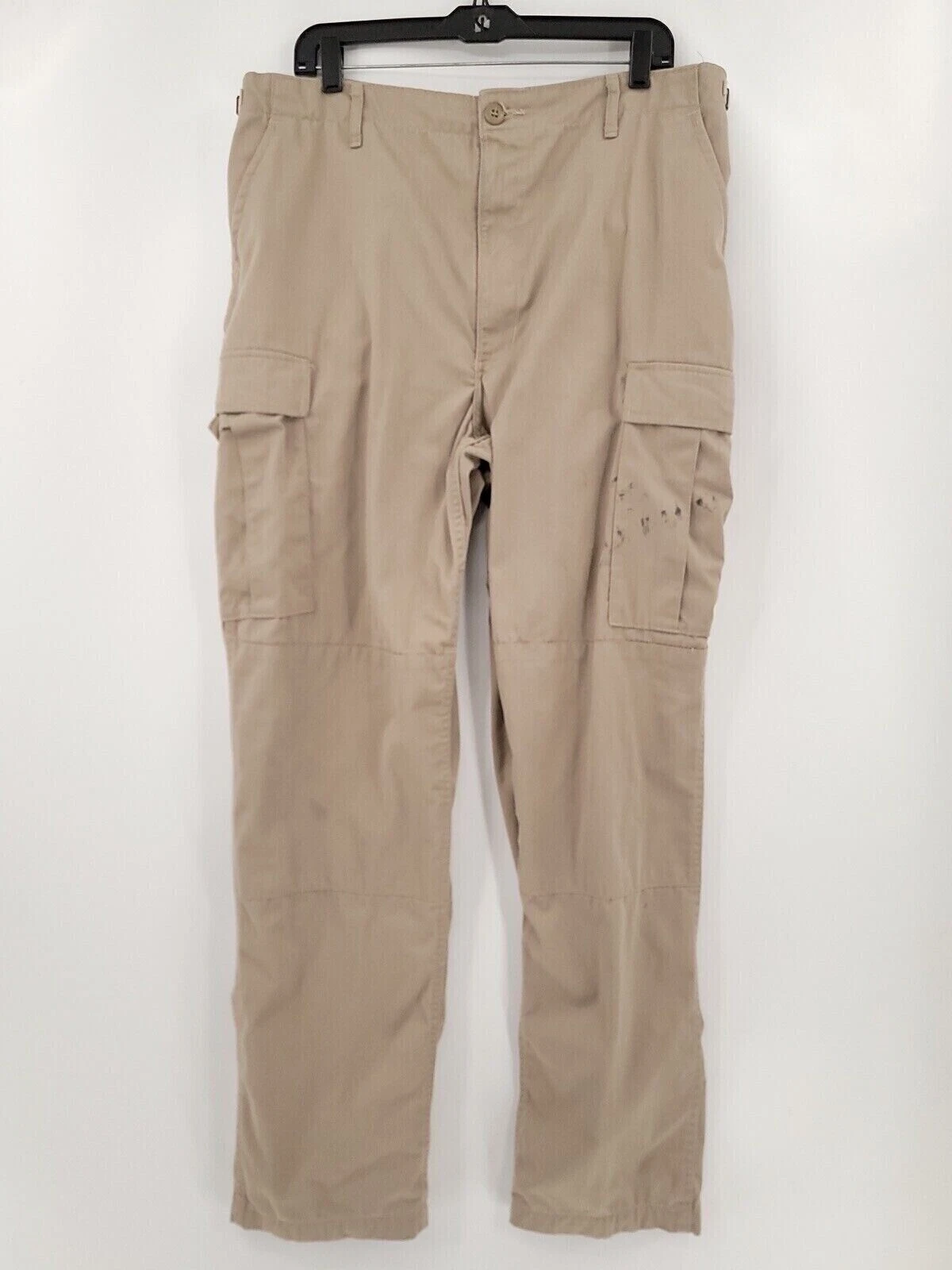 PROPPER Cargo Pants Adult Mens Large Brown Polyester Cotton