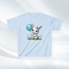 Happy Easter Bunny Kids Tee, Cute Easter Shirt, Spring Outfit, Kids Gift, Bunny