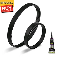 Replacement Belt Set for Bissell 3071 PowerForce PowerBrush Pet XL and TurboClea