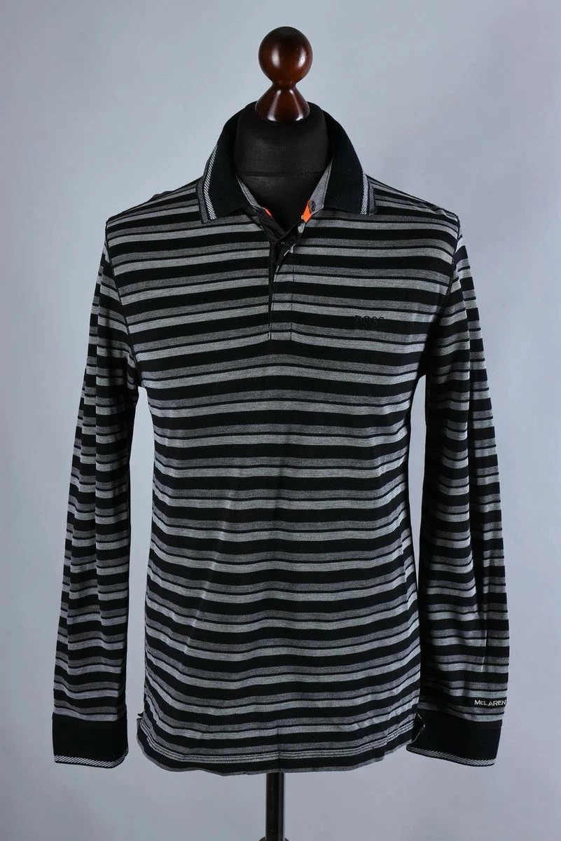 Hugo boss collared jumper cheap