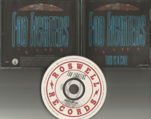 FOO FIGHTERS This Is A Call Ultra rzadkie radio promocyjne DJ CD Single 1995 USA  - Zdjęcie 1 z 1