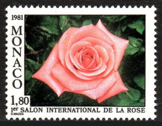 Monaco 1981 Flowers 1st International Rose Show MNH / UNM