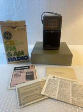 GE AM/FM Radio CB Monitor Model 7-2912A General Electric Vintage NIB NOS B
