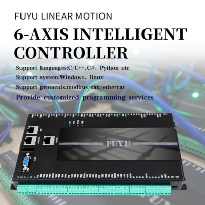 FUYU FMCG6A CNC 6 Axis Motion Controller 24VDC CNC Router Machine Control Board
