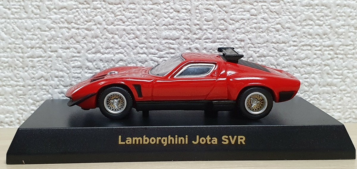 【全品送料無料】 MIURA LAMBORGHINI Kyosho 1/64 JOTA model car diecast RED SVR 乗用車