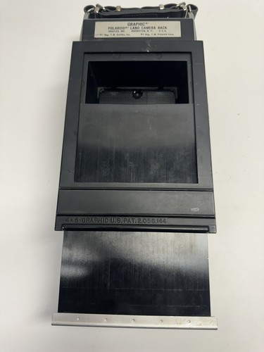 VINTAGE Polaroid Land Camera Graphic Polaroid Back Graflex EXCELLENT CONDITION! - Picture 16 of 18