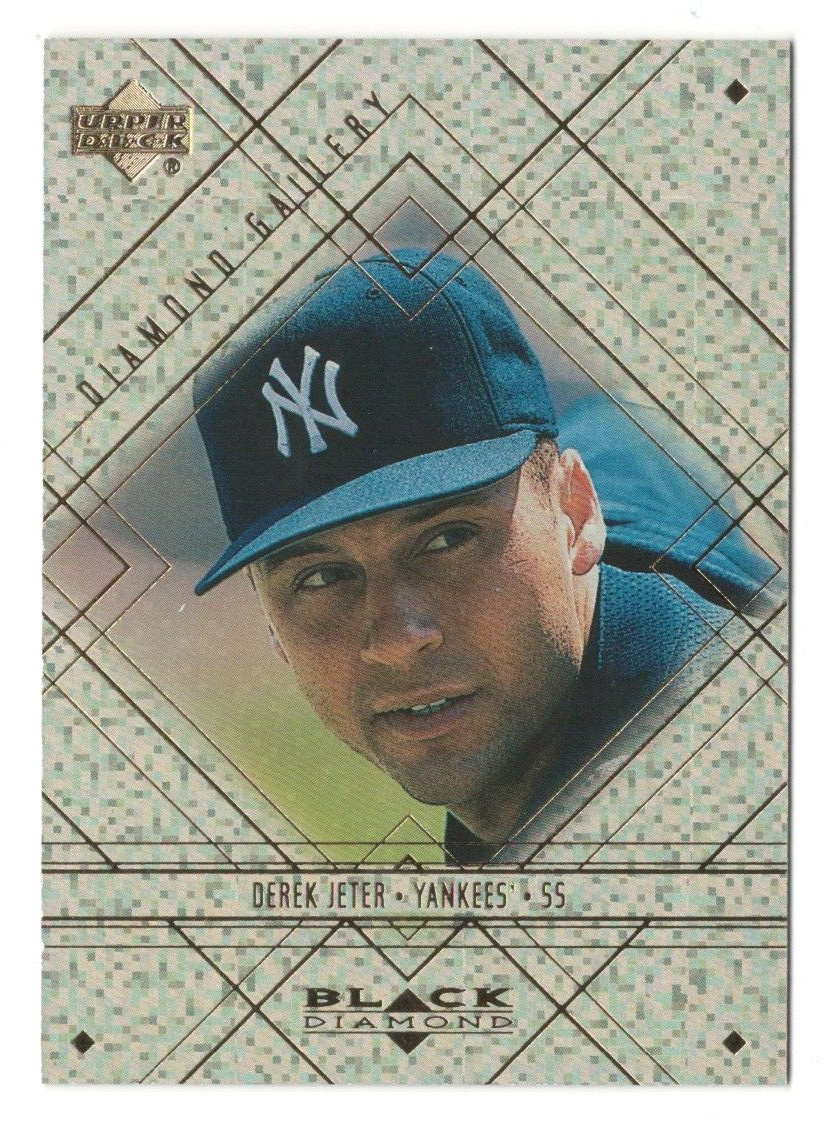 Derek Jeter 2000 Black Diamond Gallery #G1 Insert Card