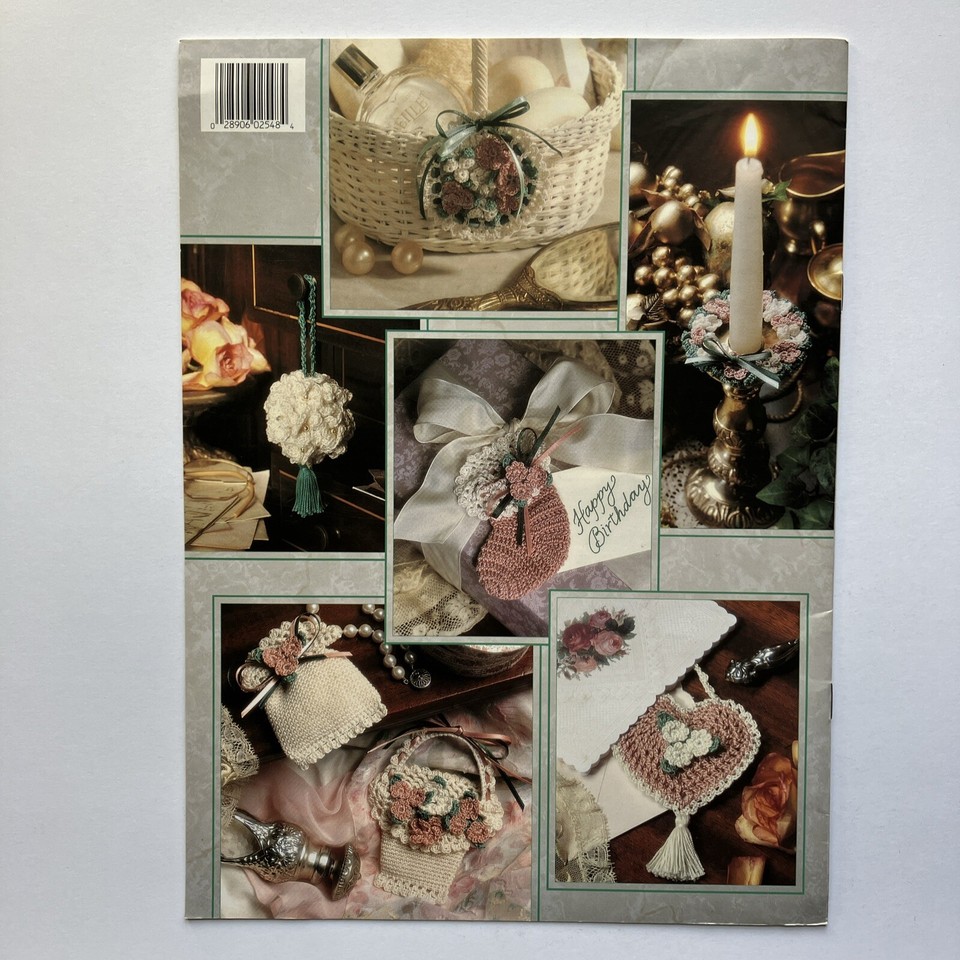 Leisure Arts 2548 Victorian Thread Ornaments Crochet Book Anne Halliday ...