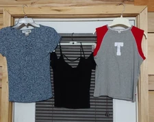 American Eagle crop/Tommy Hilfiger/ Canyon River Blues womans tops size junior m