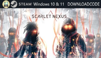 NEU PC Computer Spiel Scarlet Nexus für Windows 10 11 STEAM Download Code Key