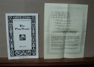 The Play House - 23rd Season - Week of April 5th 1939 - pwe14e
