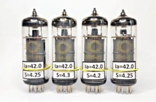 US Stock! 6P1P-EV 6P1 MATCHED QUAD (4pcs) SVETLANA TUBES / VALVES New NOS