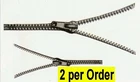 Zipper zip unzipped scar cover 2 Temporary Fake Tattoos Waterpoof Body Transfer